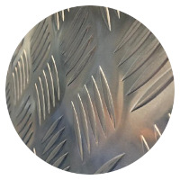 Chapas de Aluminio Antideslizante